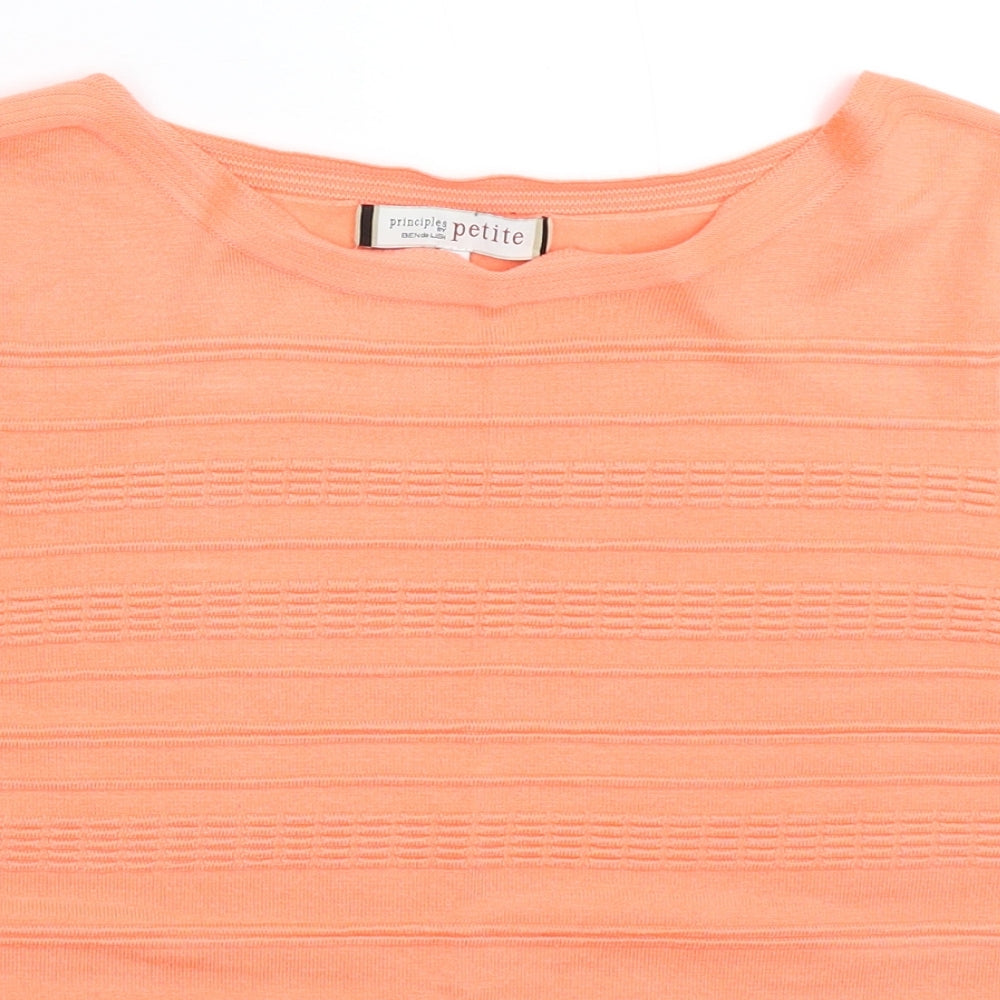 Principles Womens Pink  Knit Pullover Jumper Size 16