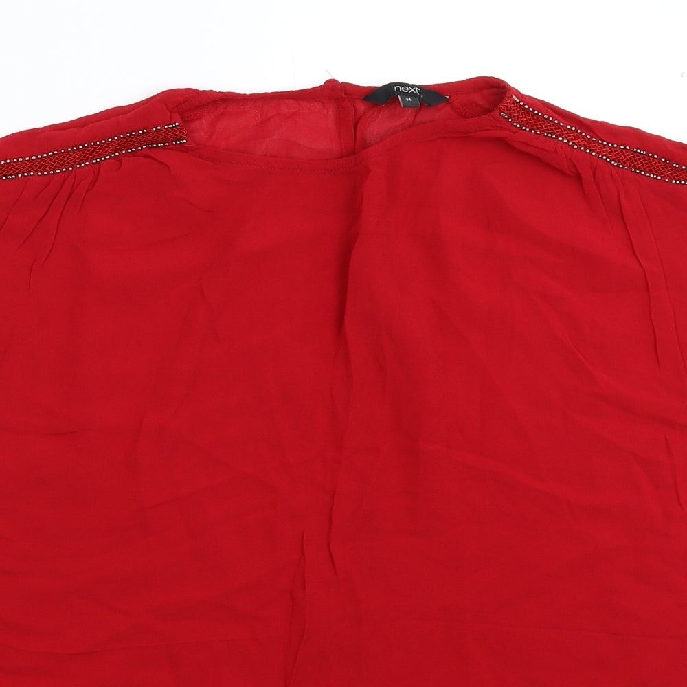 NEXT Womens Red   Basic Tank Size 14