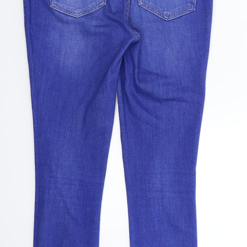 NEXT Womens Blue  Denim Skinny Jeans Size 12 L30 in