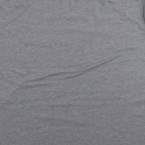 Giordano Mens Grey    T-Shirt Size 2XL