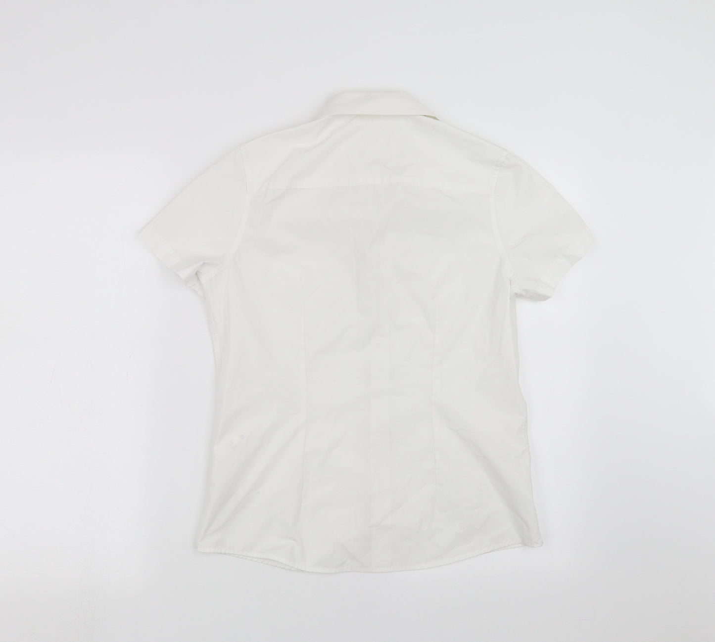 F&F Girls White   Basic Button-Up Size 13-14 Years