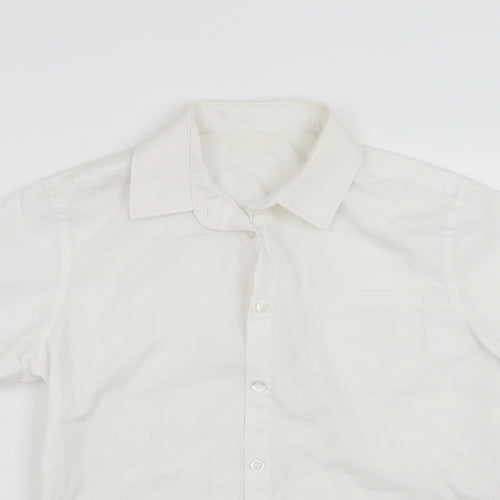 F&F Girls White   Basic Button-Up Size 13-14 Years