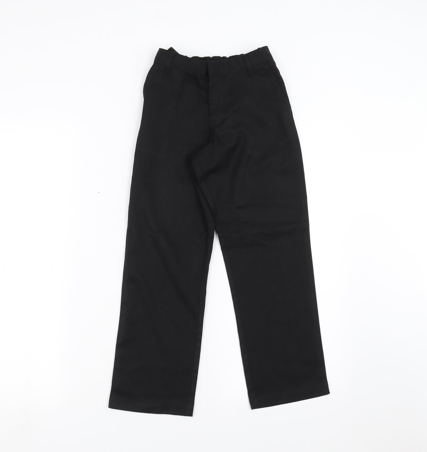 Preworn Boys Black   Dress Pants Trousers Size 7-8 Years