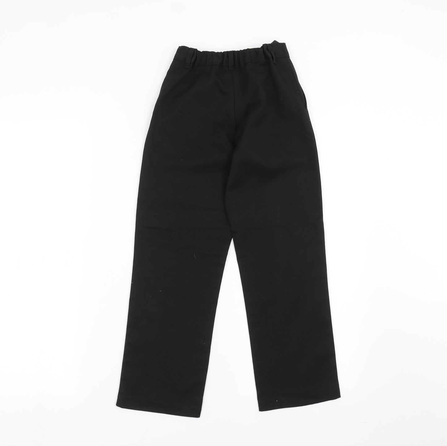 Preworn Boys Black   Dress Pants Trousers Size 7-8 Years