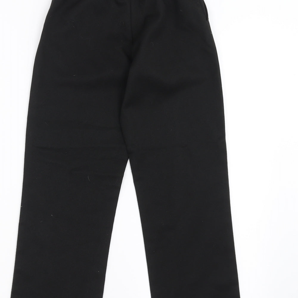 Preworn Boys Black   Dress Pants Trousers Size 7-8 Years