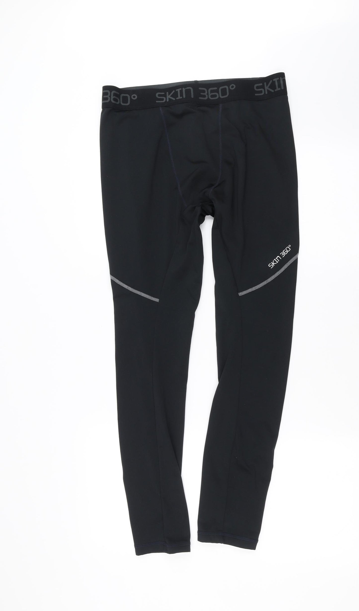 Skin 360 Mens Black    Leggings Size L L28 in