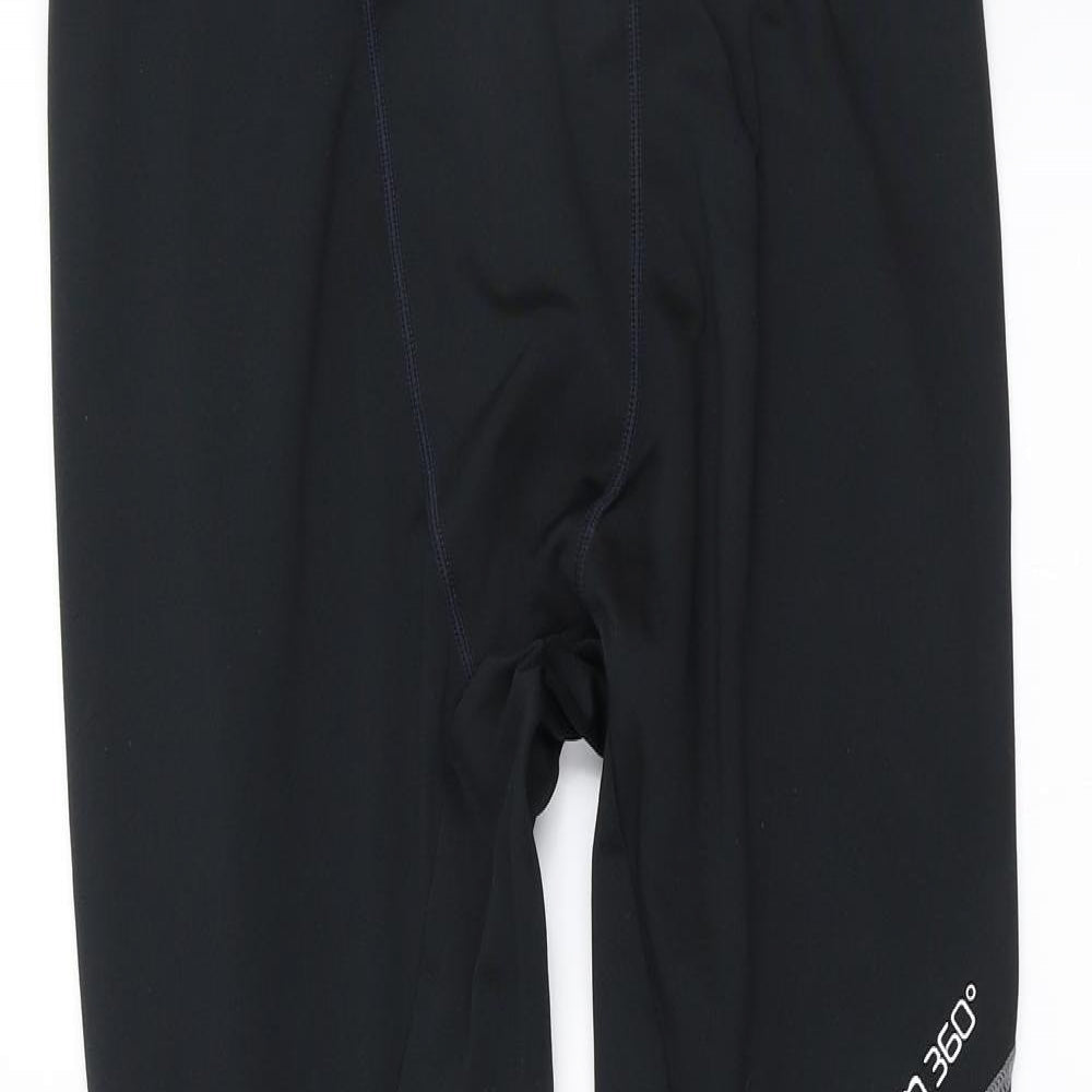 Skin 360 Mens Black    Leggings Size L L28 in