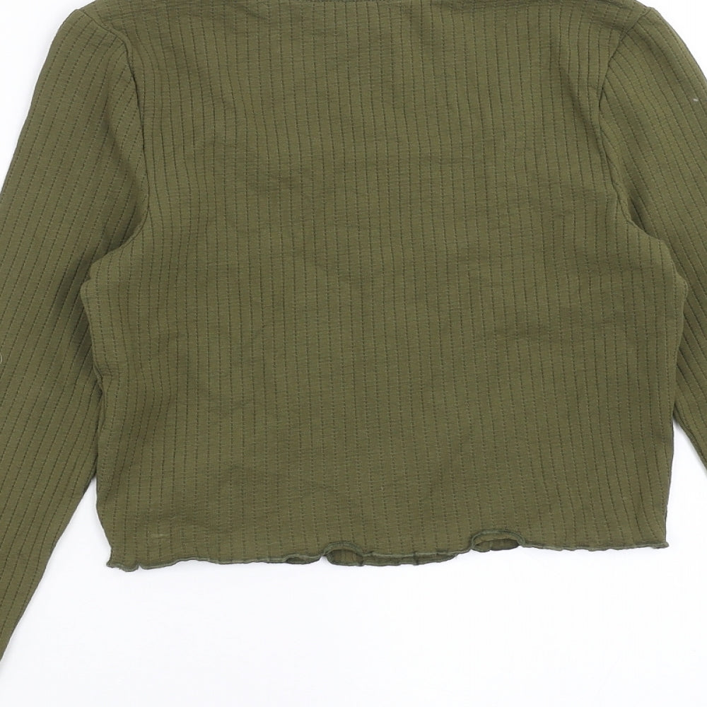 New Look Girls Green   Basic T-Shirt Size 12-13 Years