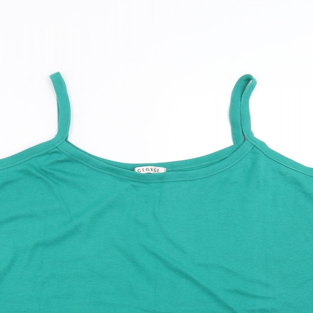 George Womens Green   Camisole T-Shirt Size 24