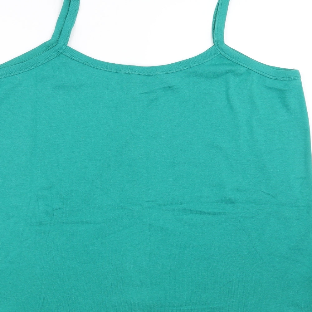 George Womens Green   Camisole T-Shirt Size 24