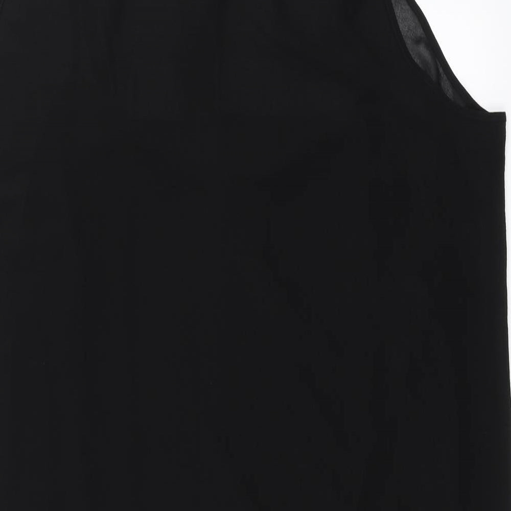 Evans Womens Black   Basic Blouse Size 28