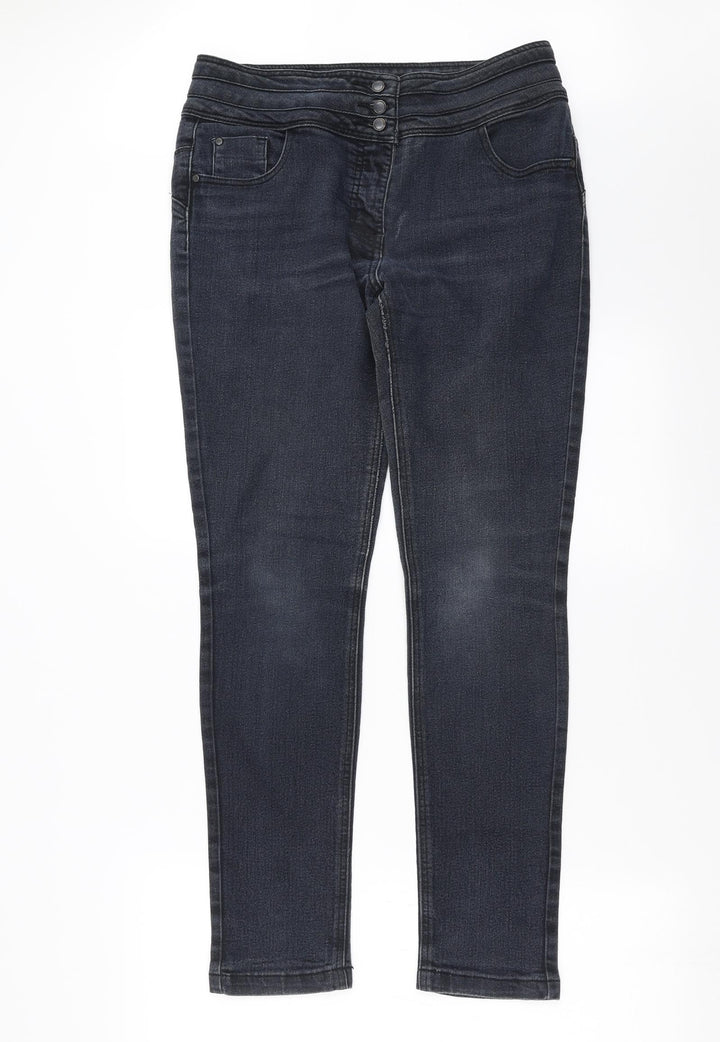 Tesco Womens Blue  Denim Skinny Jeans Size 12 L29 in