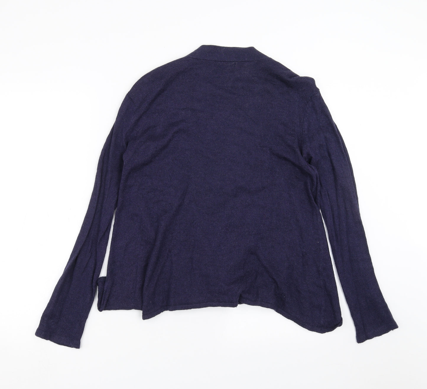 Papaya Womens Blue  Knit Cardigan Jumper Size 14