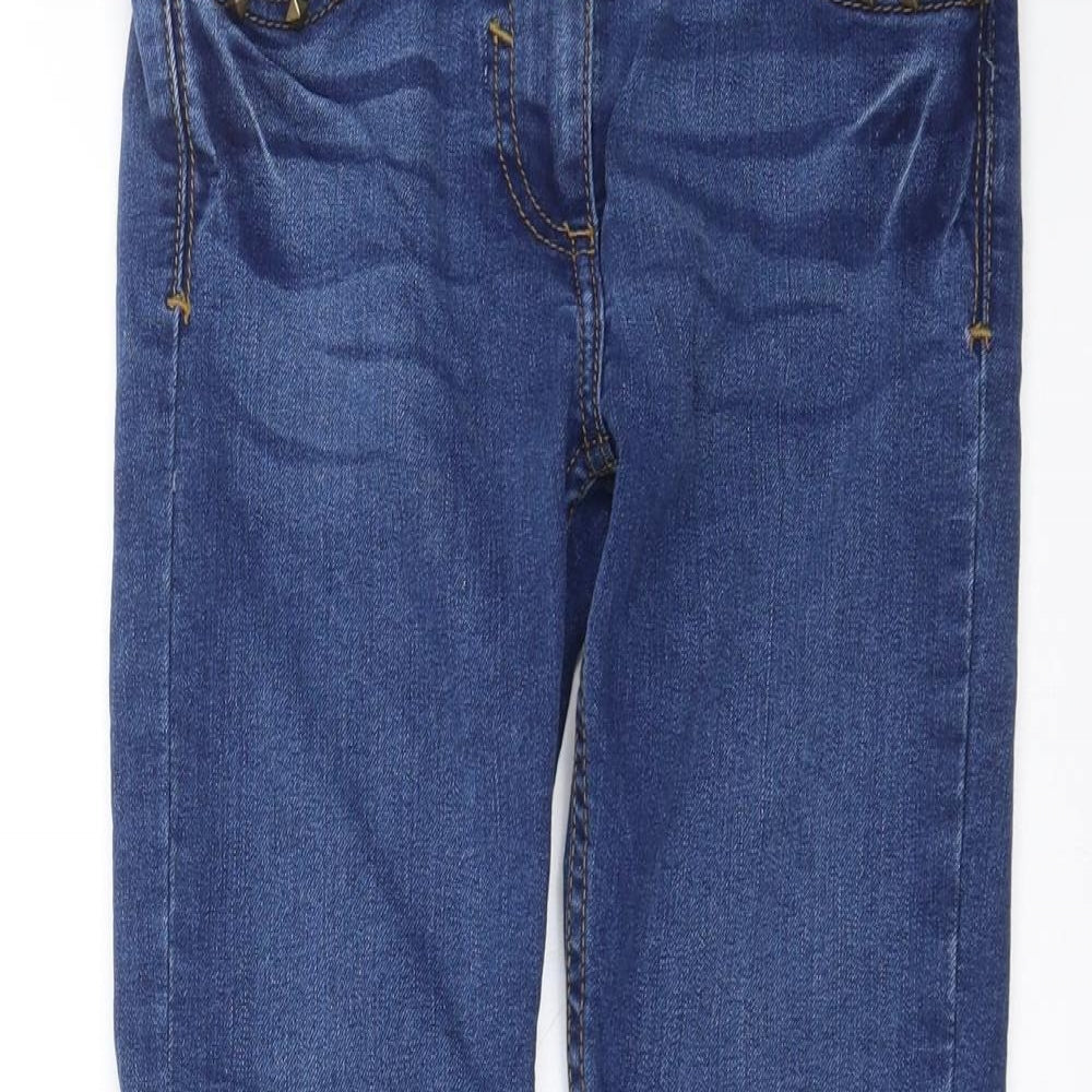 F&F Girls Blue  Denim Straight Jeans Size 9-10 Years