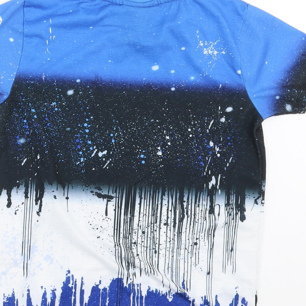 PEP&CO Boys Blue   Basic T-Shirt Size 7-8 Years  - nerf