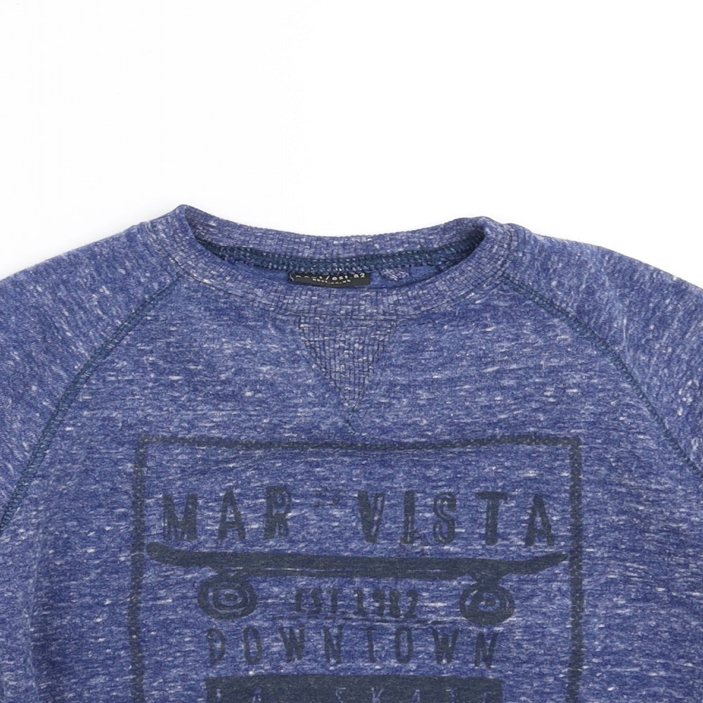 NEXT Boys Blue   Pullover Sweatshirt Size 6 Years