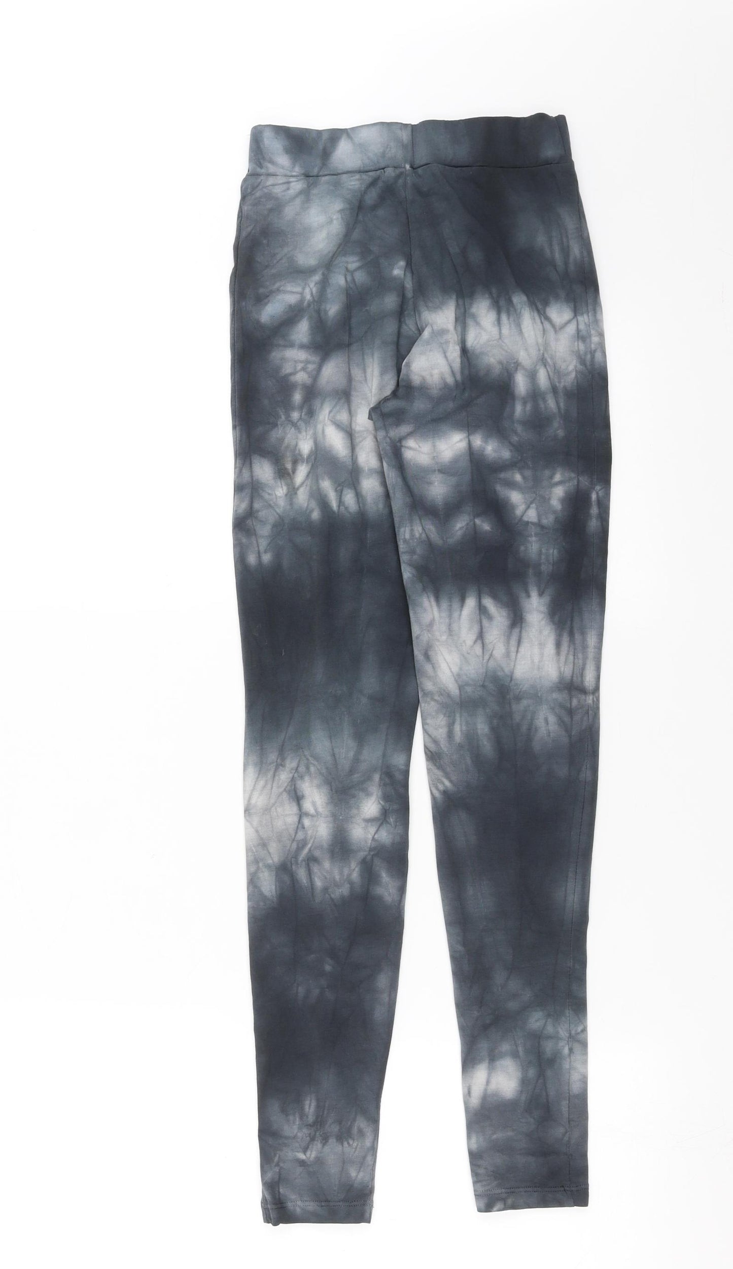 New Look Girls Grey Tie Dye  Carrot Trousers Size 10-11 Years - leggings