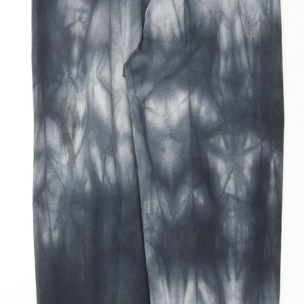 New Look Girls Grey Tie Dye  Carrot Trousers Size 10-11 Years - leggings