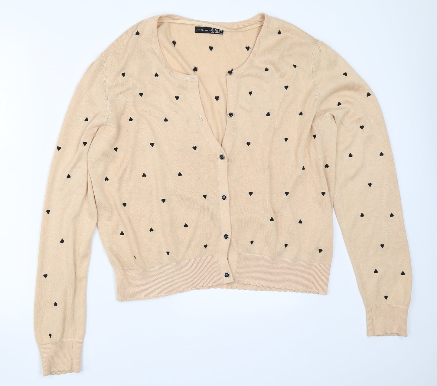 Atmosphere Womens Beige   Cardigan Jumper Size 18