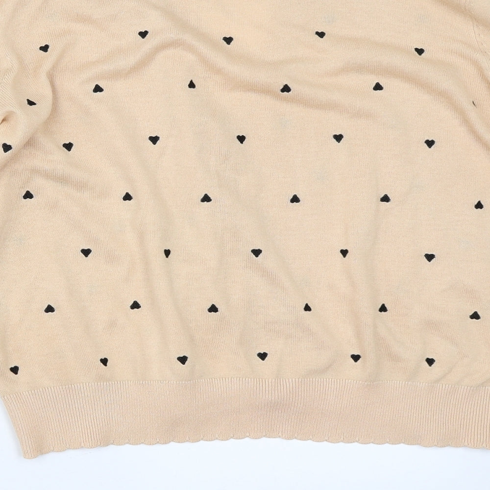 Atmosphere Womens Beige   Cardigan Jumper Size 18