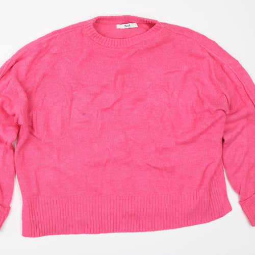 Find Womens Pink   Pullover Jumper Size L