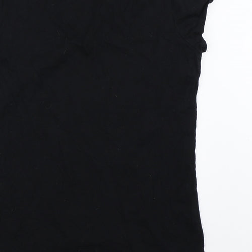 Bella + Canvas Womens Black   Basic T-Shirt Size M