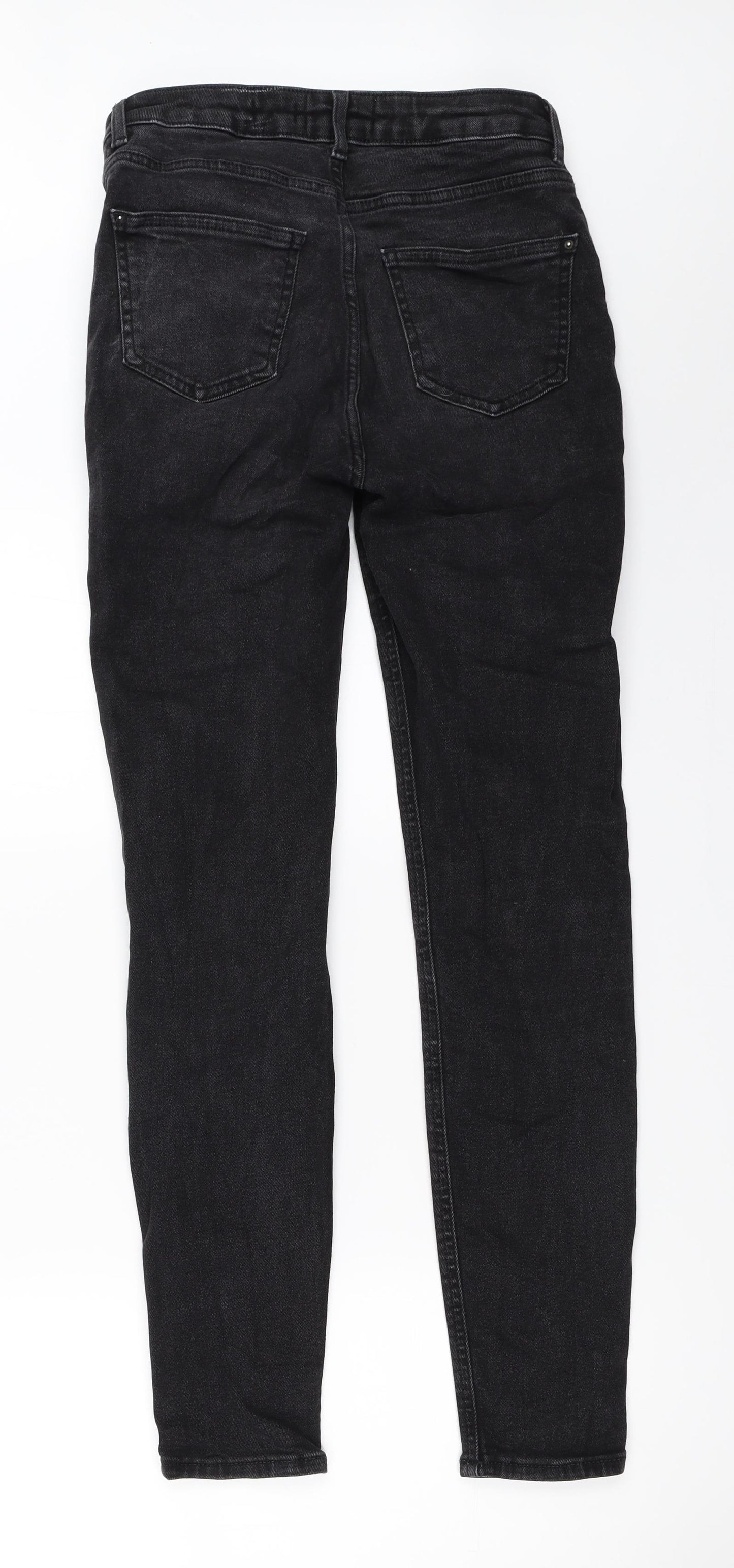 New Look Womens Black  Denim Skinny Jeans Size 10 L29 in - hallie jeans