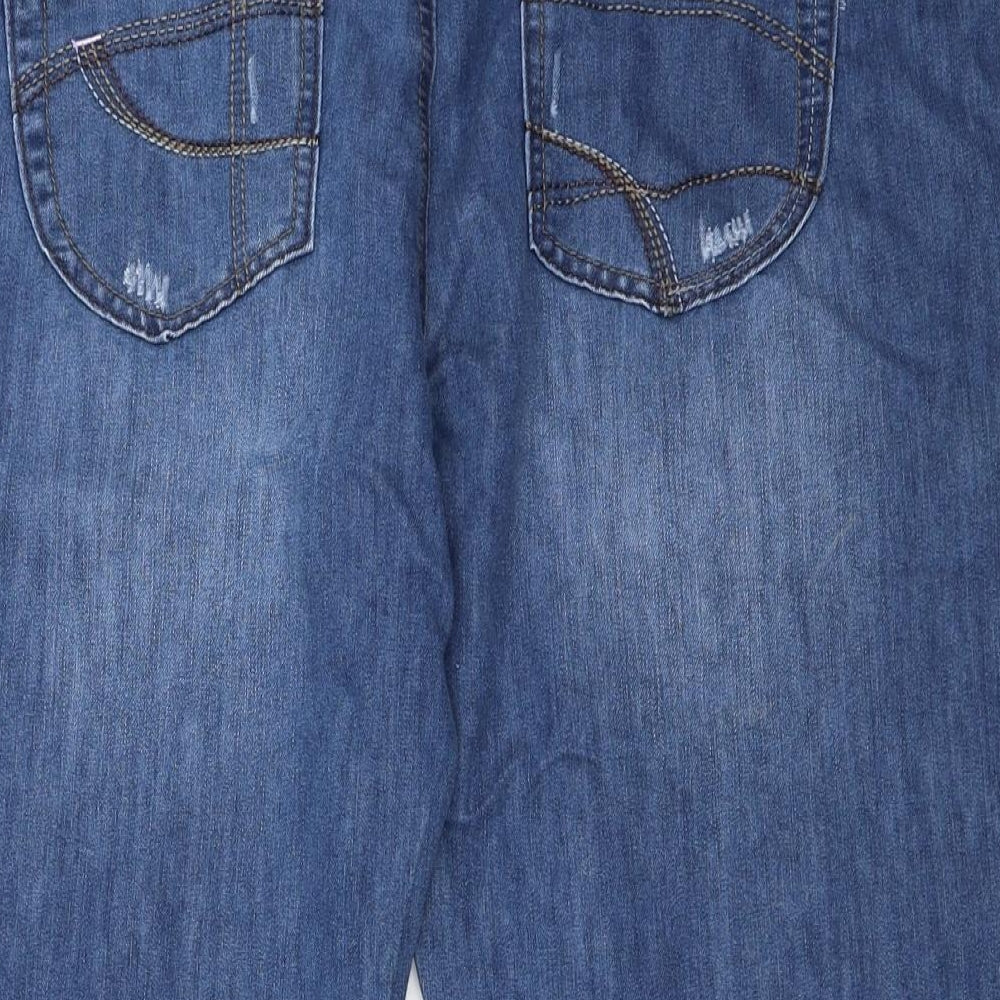 George Womens Blue  Denim Cropped Jeans Size 18 L21 in