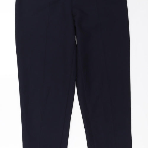 Marks and Spencer Womens Blue   Trousers  Size 10 L28 in