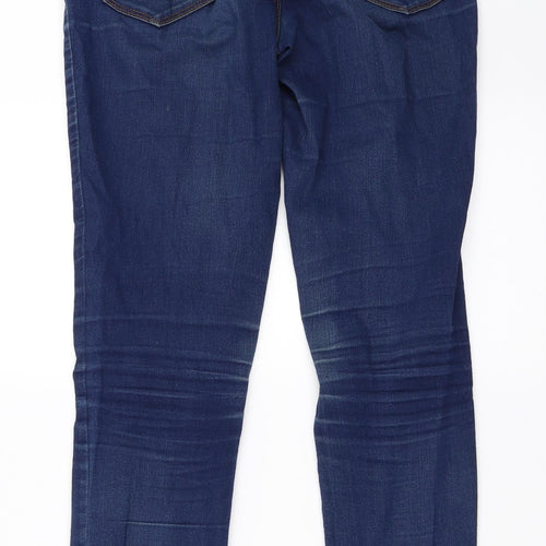 George Womens Blue  Denim Jegging Jeans Size 8 L29 in