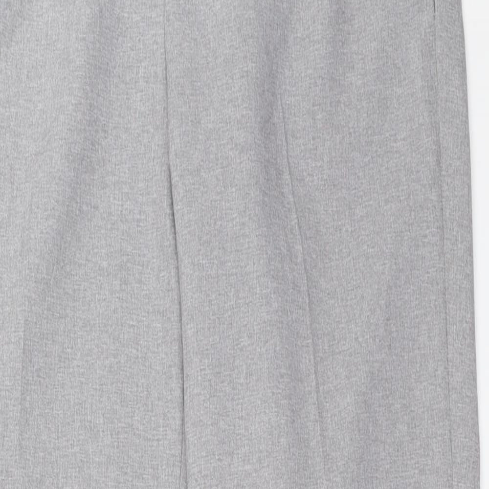 Marks and Spencer Womens Grey   Trousers  Size 10 L30.5 in
