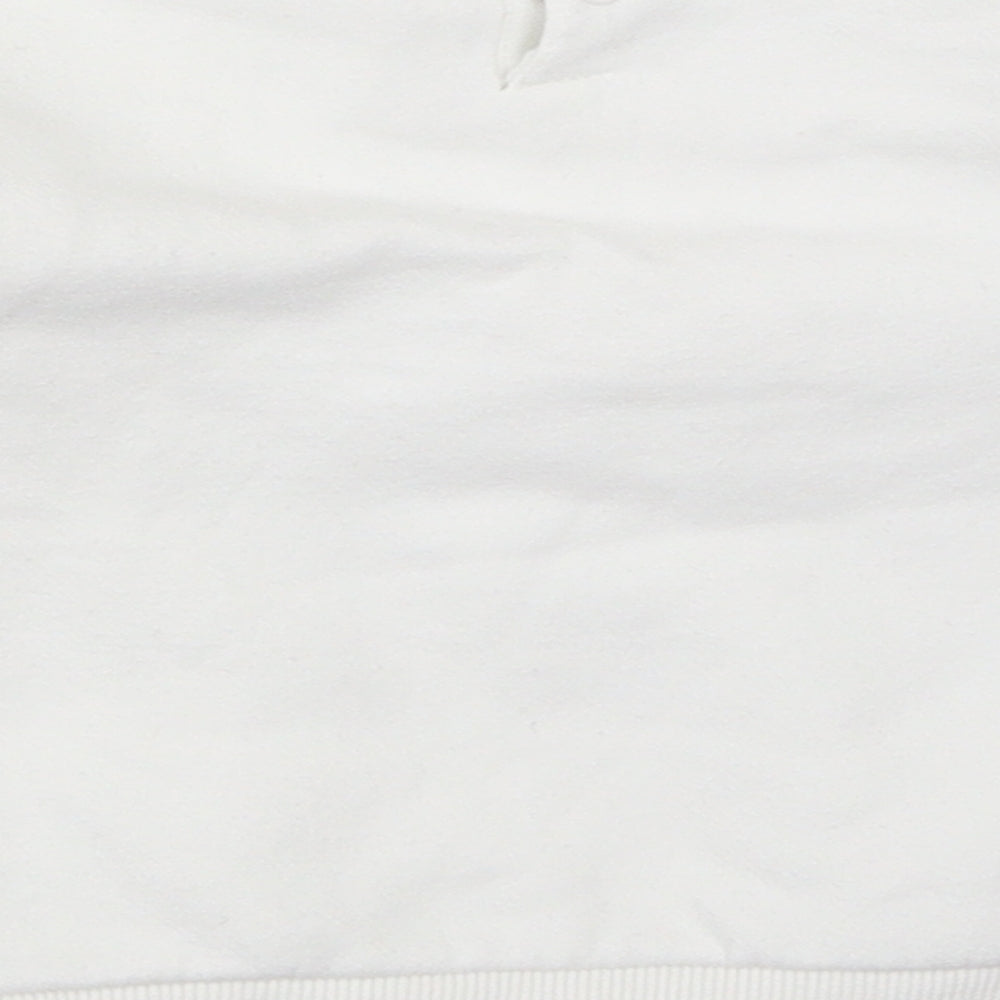 Matalan Girls White   Pullover Jumper Size 18-24 Months