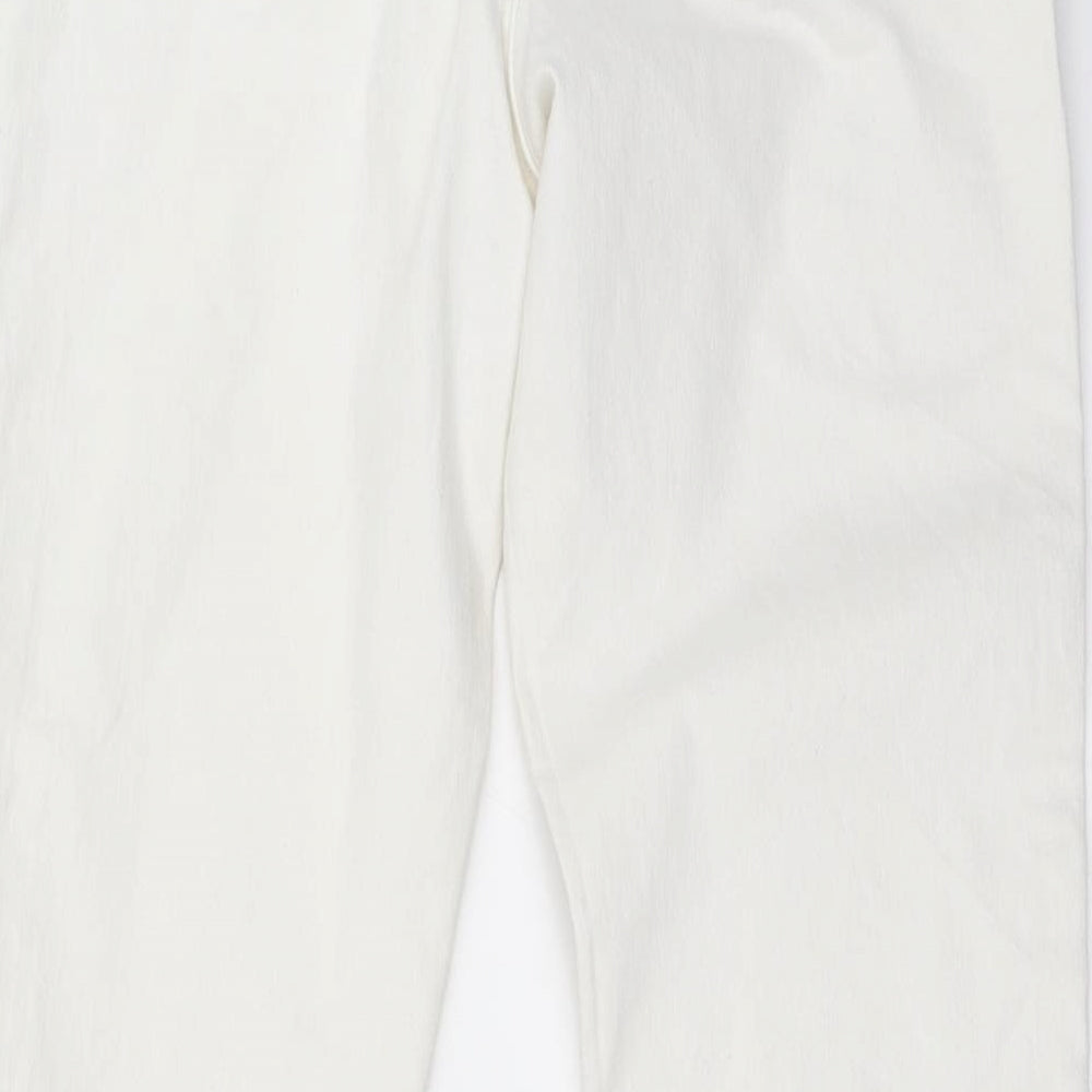 H&M Womens White   Skinny Jeans Size 29 in L28.5 in
