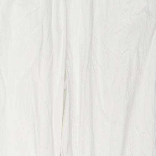 Denim 24/7 Womens White   Skinny Jeans Size 12 L28 in