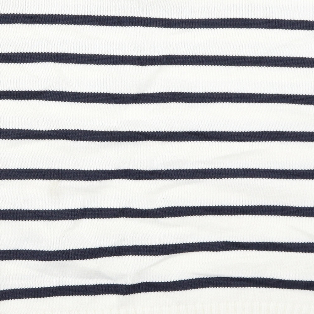 George Womens Ivory Striped  Pullover Jumper Size 20