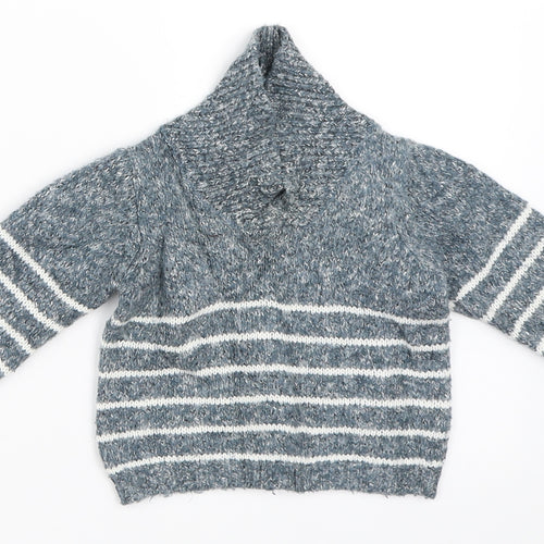Earlydays Boys Blue   Pullover Jumper Size 3-6 Months