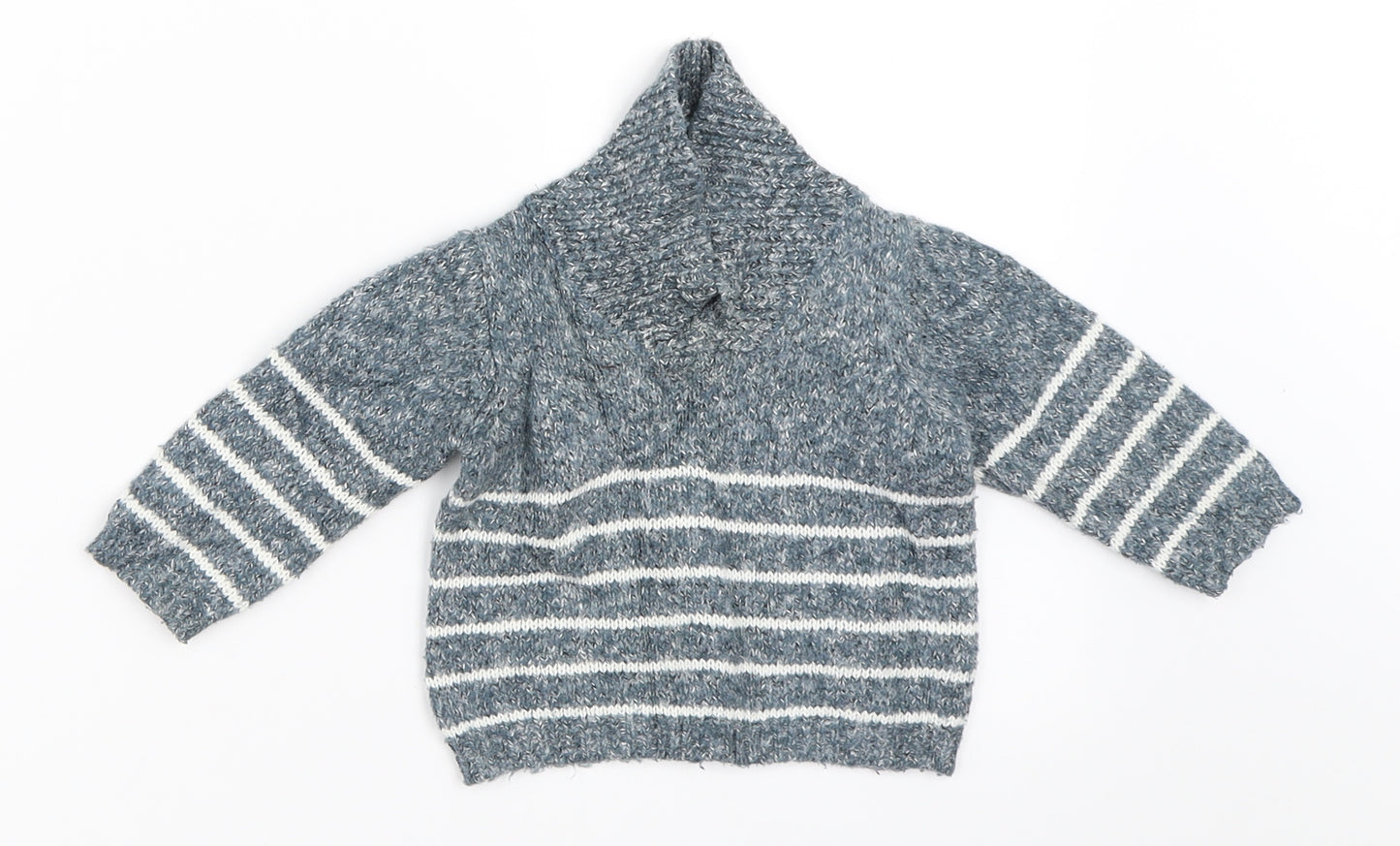 Earlydays Boys Blue   Pullover Jumper Size 3-6 Months
