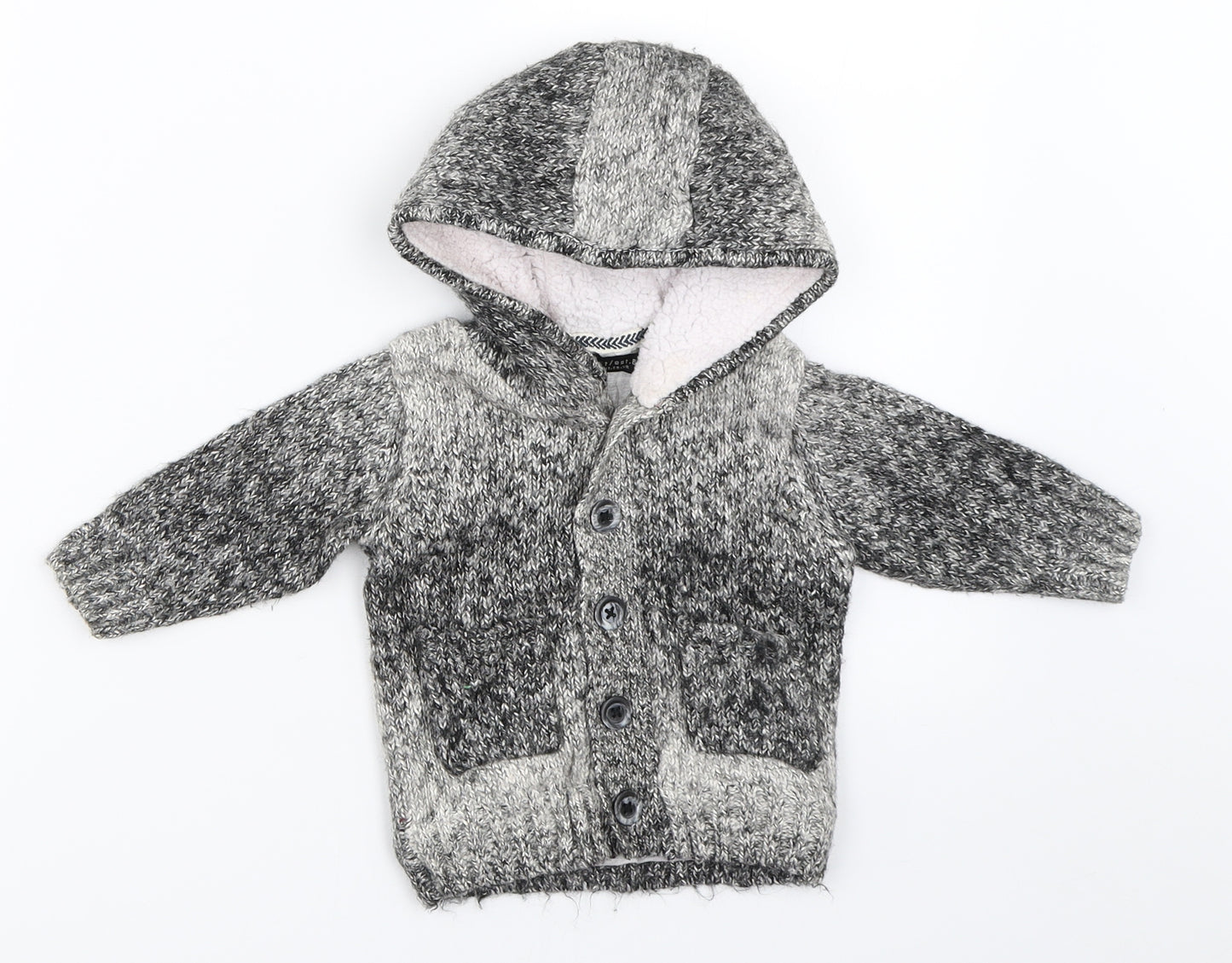 NEXT Boys Grey   Jacket  Size 3-6 Months