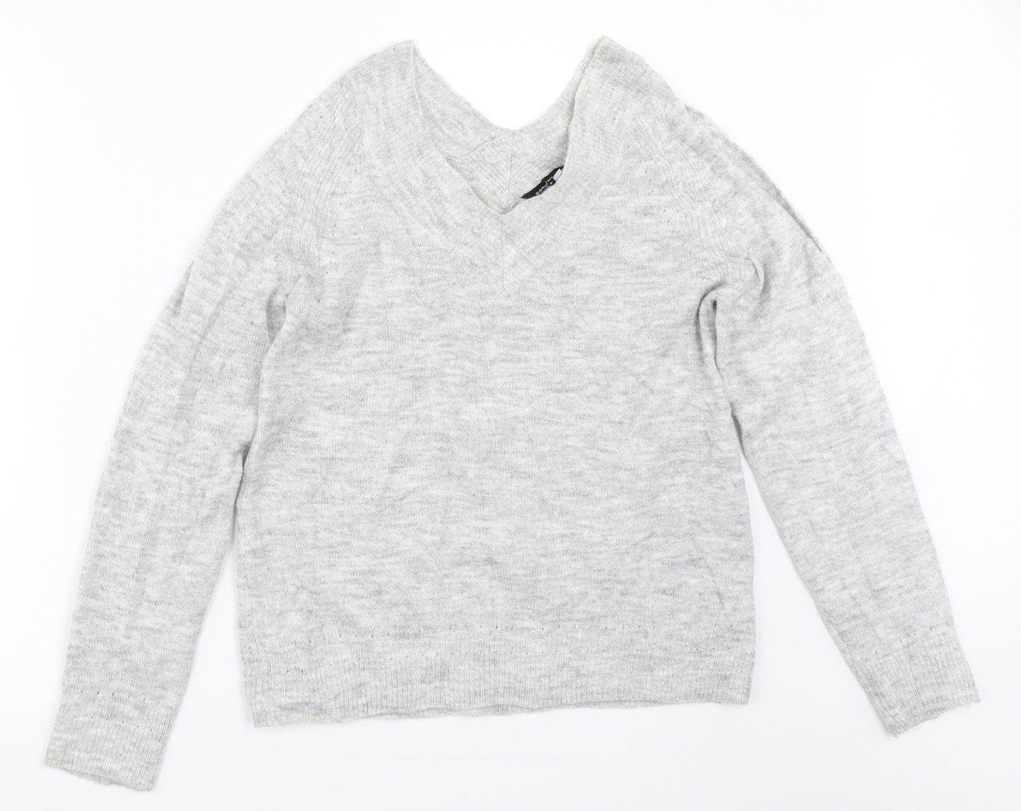 Dorothy Perkins Womens Grey   Pullover Jumper Size 10