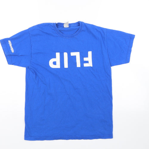 Unspeakable Boys Blue   Basic T-Shirt Size 12-13 Years  - Unspeakable FLIP