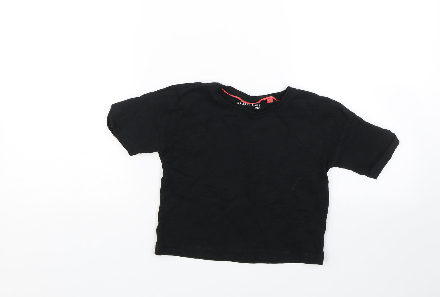 Myleene Klass Boys Black   Basic T-Shirt Size 2-3 Years