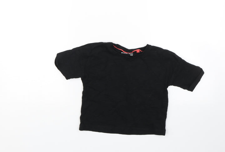 Myleene Klass Boys Black   Basic T-Shirt Size 2-3 Years