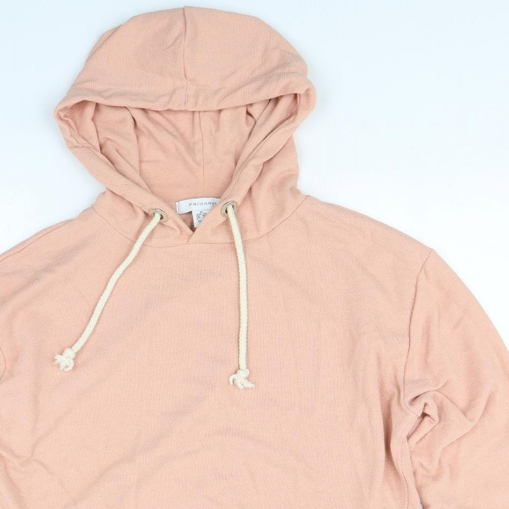 Primark Womens Pink   Pullover Hoodie Size M