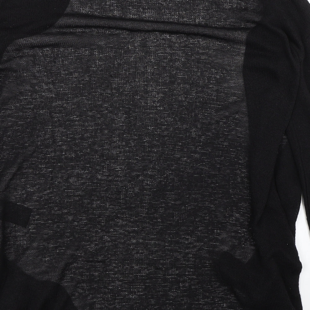 H&M Womens Black   Cardigan Jumper Size S