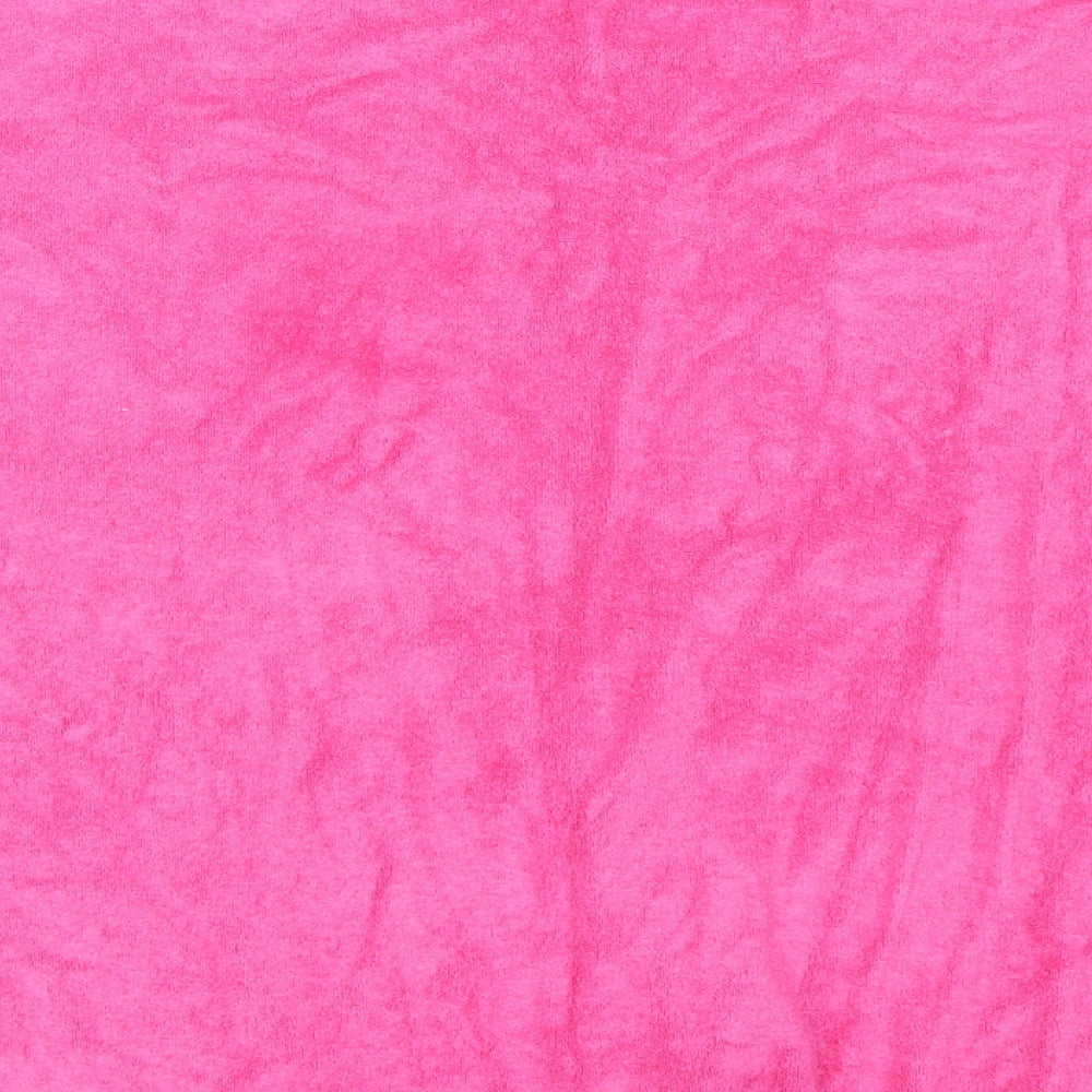 F&F Womens Pink  Terry Top Pyjama Top Size L