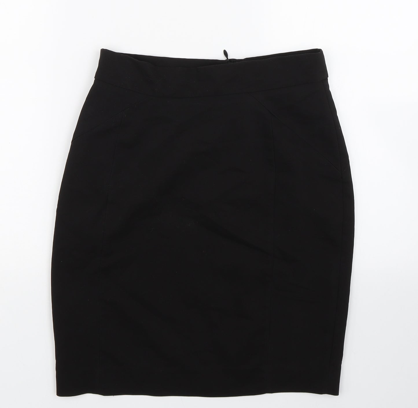 H&M Womens Black   Straight & Pencil Skirt Size 8  - Workwear