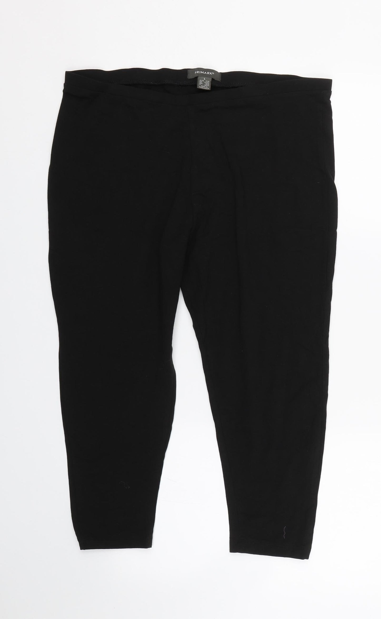 Primark Womens Black   Carrot Leggings Size L L20 in