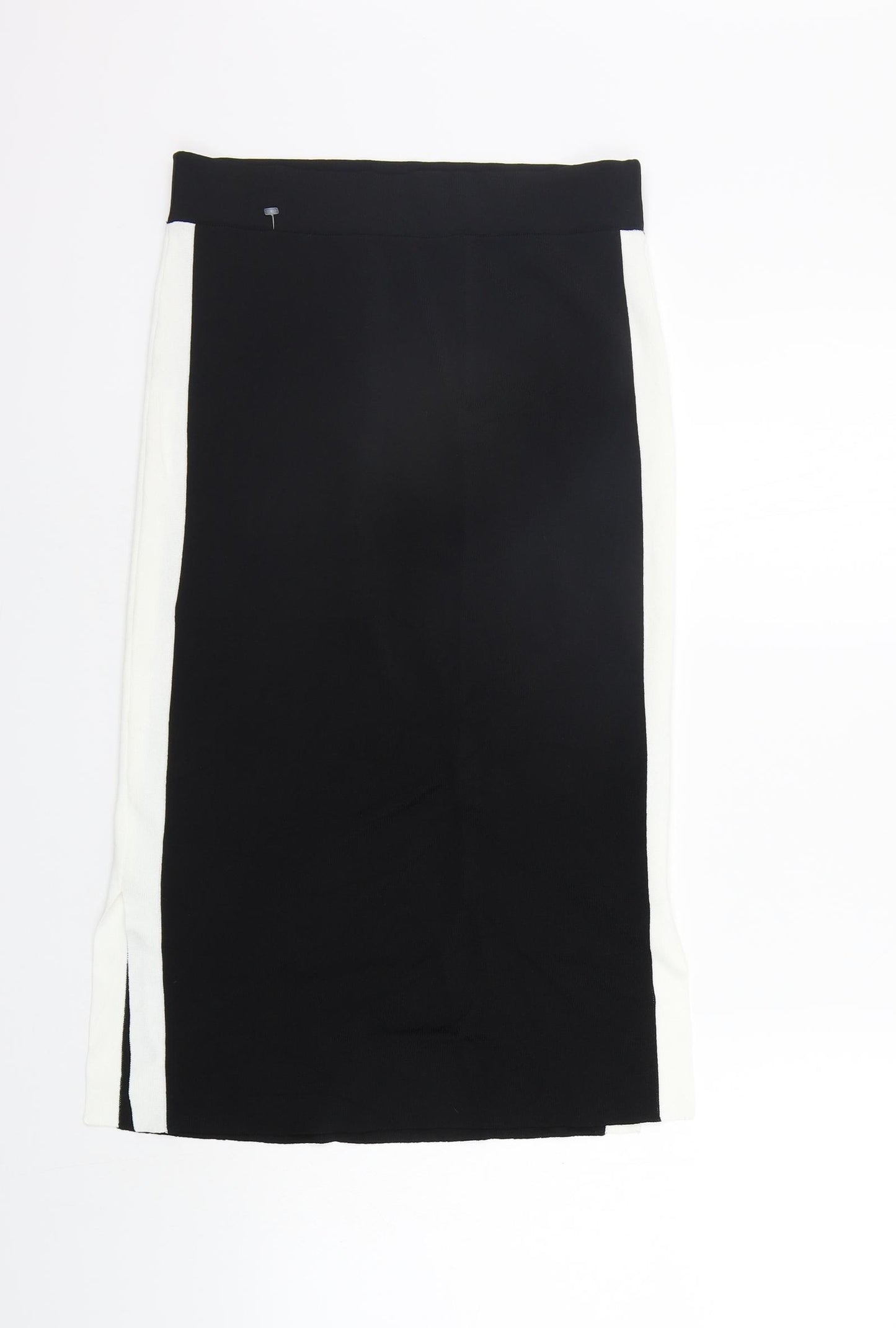 Marks and Spencer Womens Black   A-Line Skirt Size M
