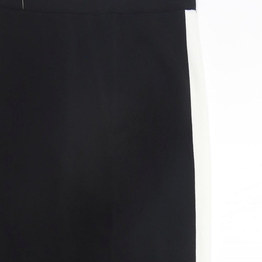 Marks and Spencer Womens Black   A-Line Skirt Size M