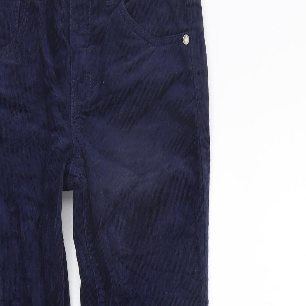 Marks and Spencer Girls Blue   Chino Trousers Size 8-9 Years